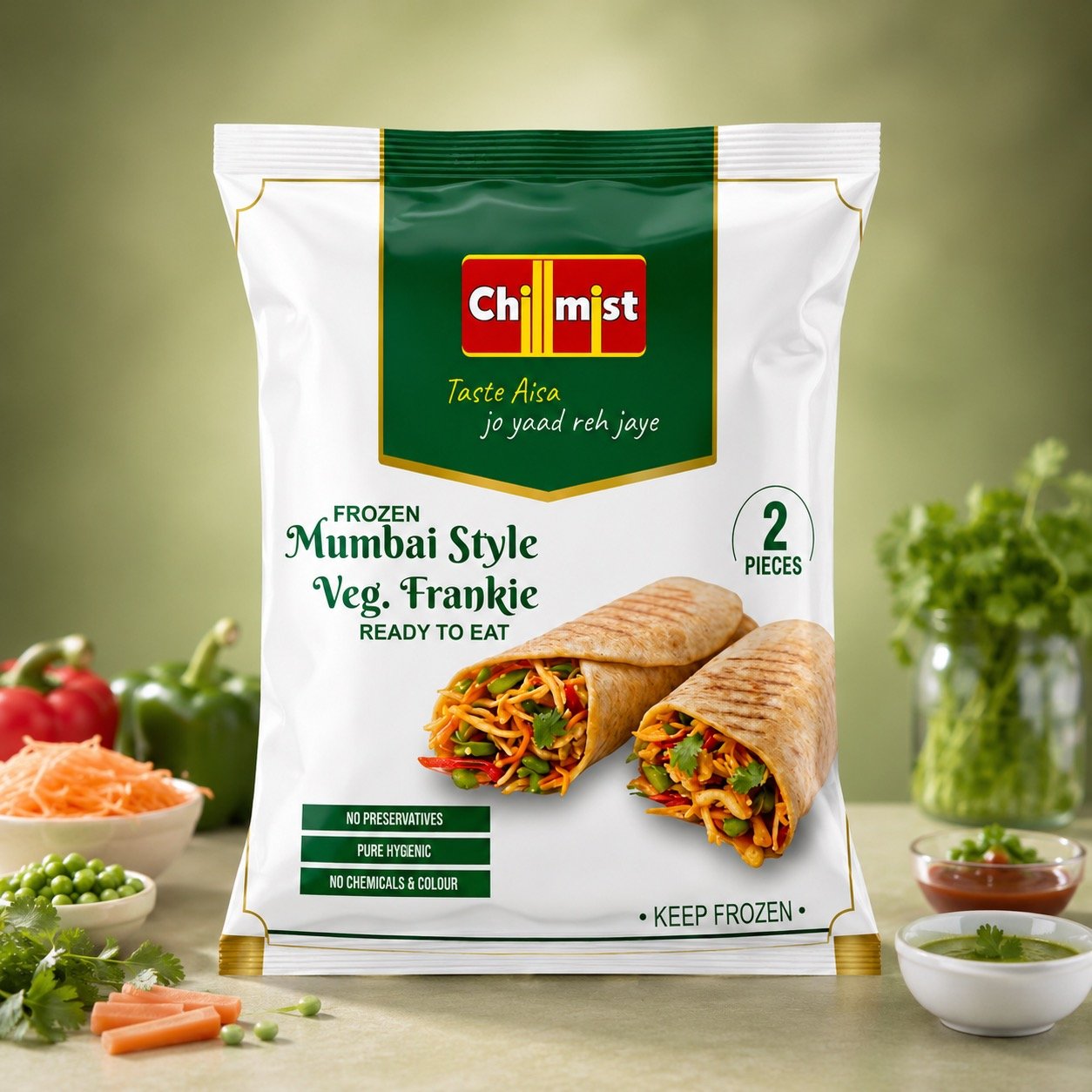 Mumbai Style Veg Frankie